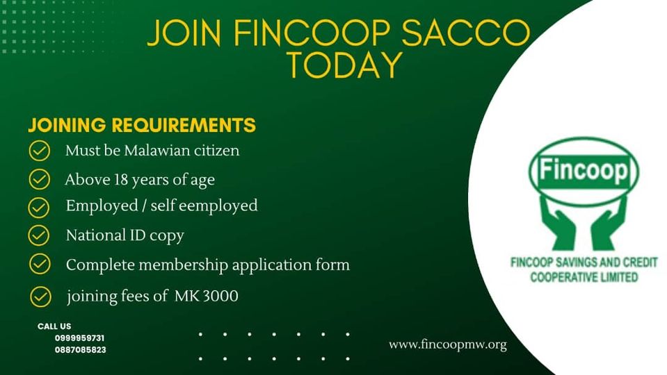 Join FINCOOP SACCO today!!!!